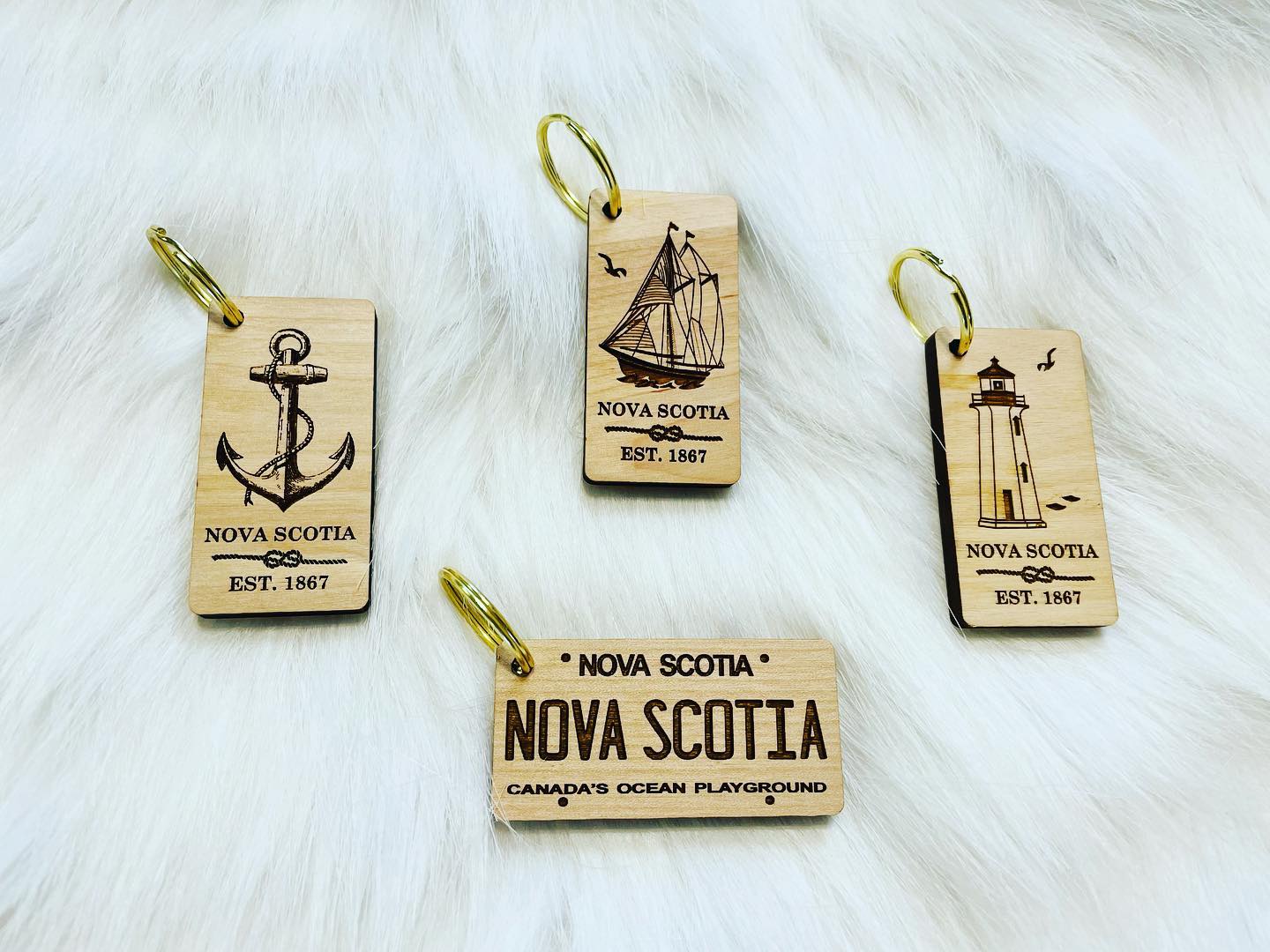 Custom Key Rings